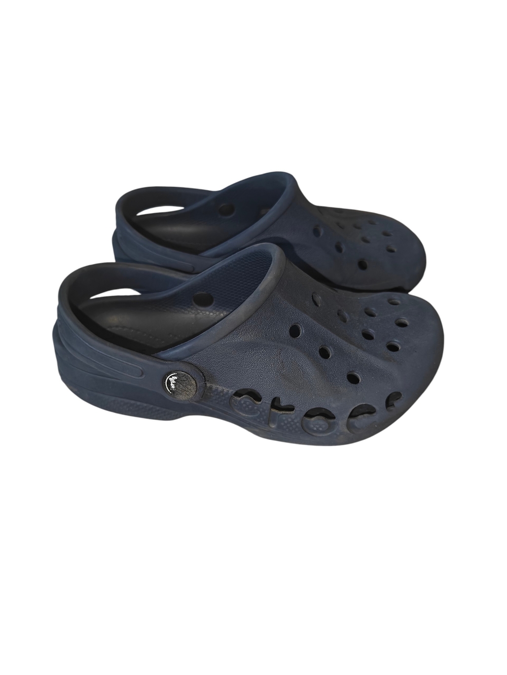 Crocs Navy Blue Baya Clogs Unisex Size 13c